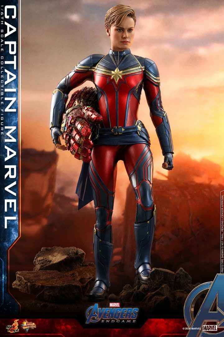 『アベンジャーズ／エンドゲーム』 １／６スケールフィギュア　キャプテン・マーベル