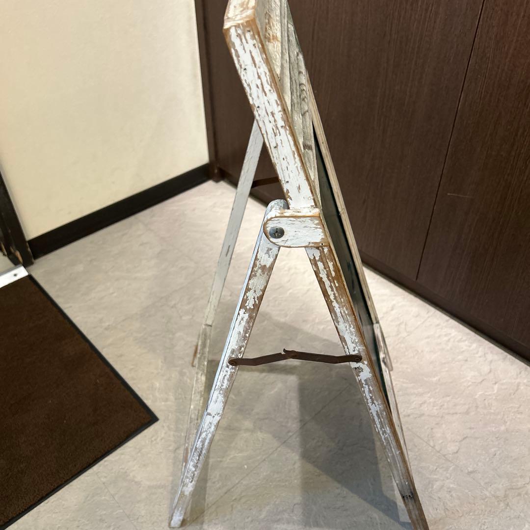 木製シャビーシック黒板　黒板　看板　アンティーク調　店舗用品　業務用