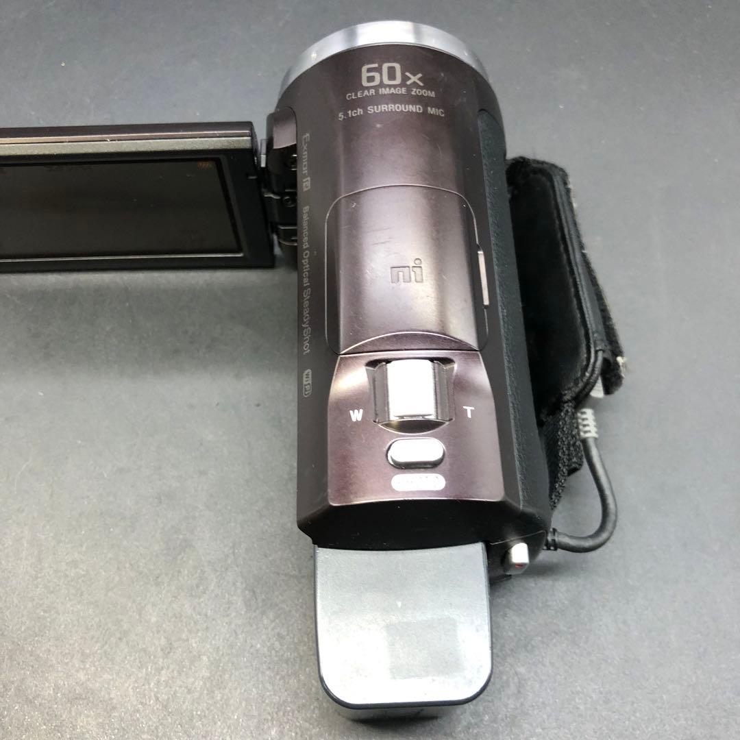 【動作確認済】SONY　HDR-CX675 ビデオカメラ　microSDカード付