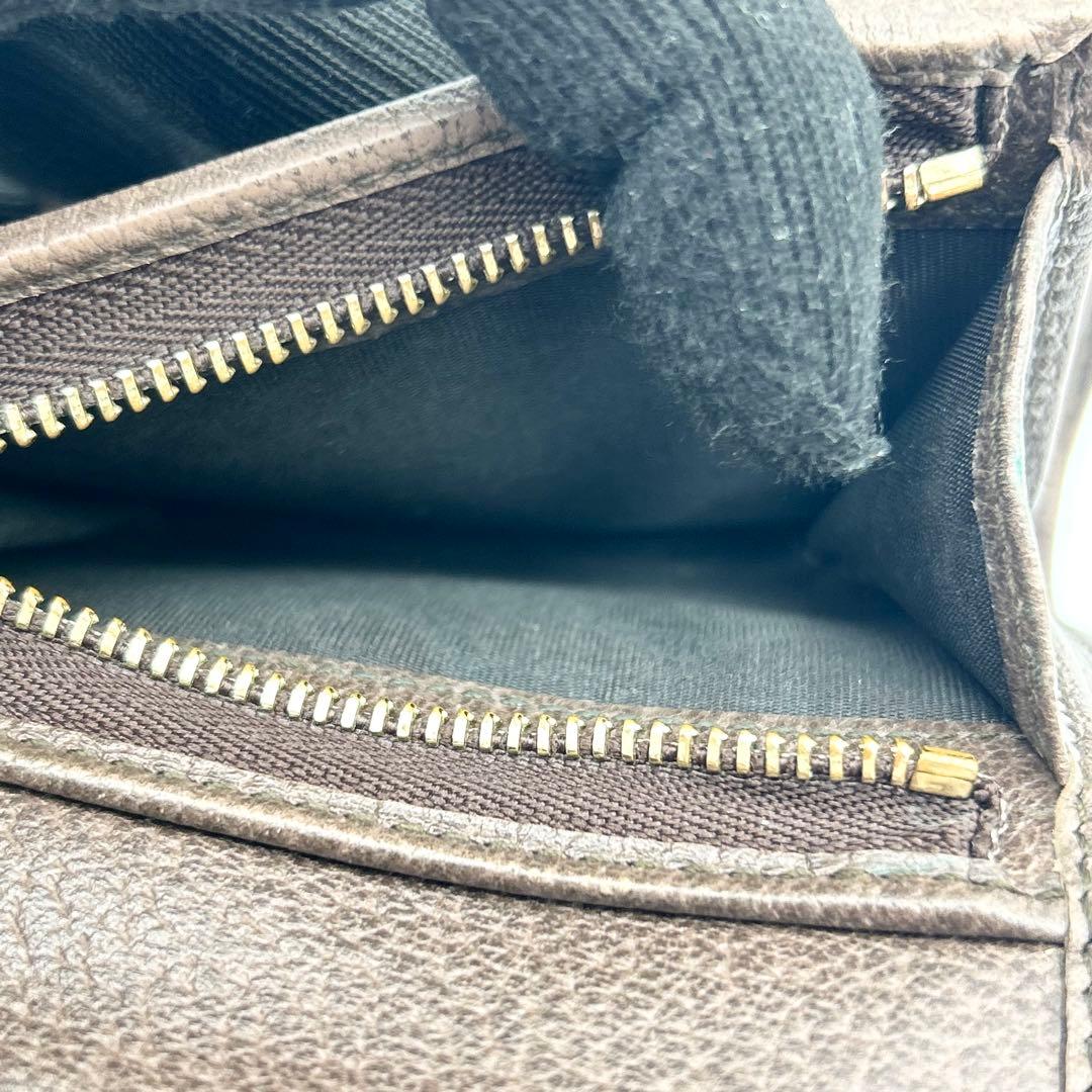希少✨ グッチ 三つ折り財布 オフィディア GGマーモント シェリーライン