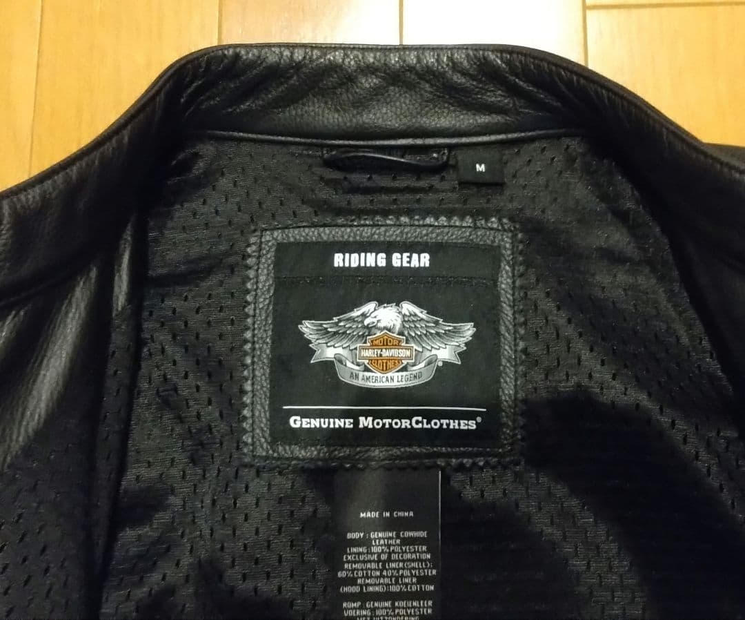 Harley-Davidson ライダースジャケット ベンチレーション付