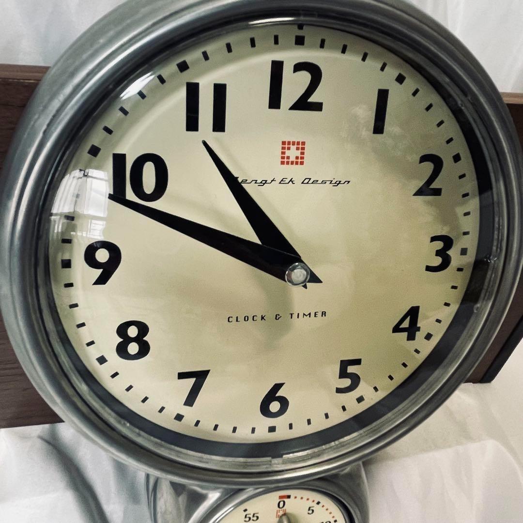 【希少・北欧ヴィンテージ】Bengt Ek Design 壁掛け時計