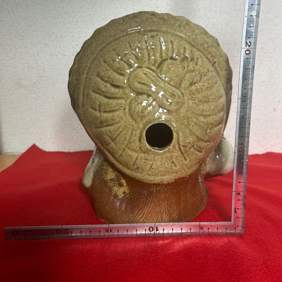 自宅保管品　狸の置物