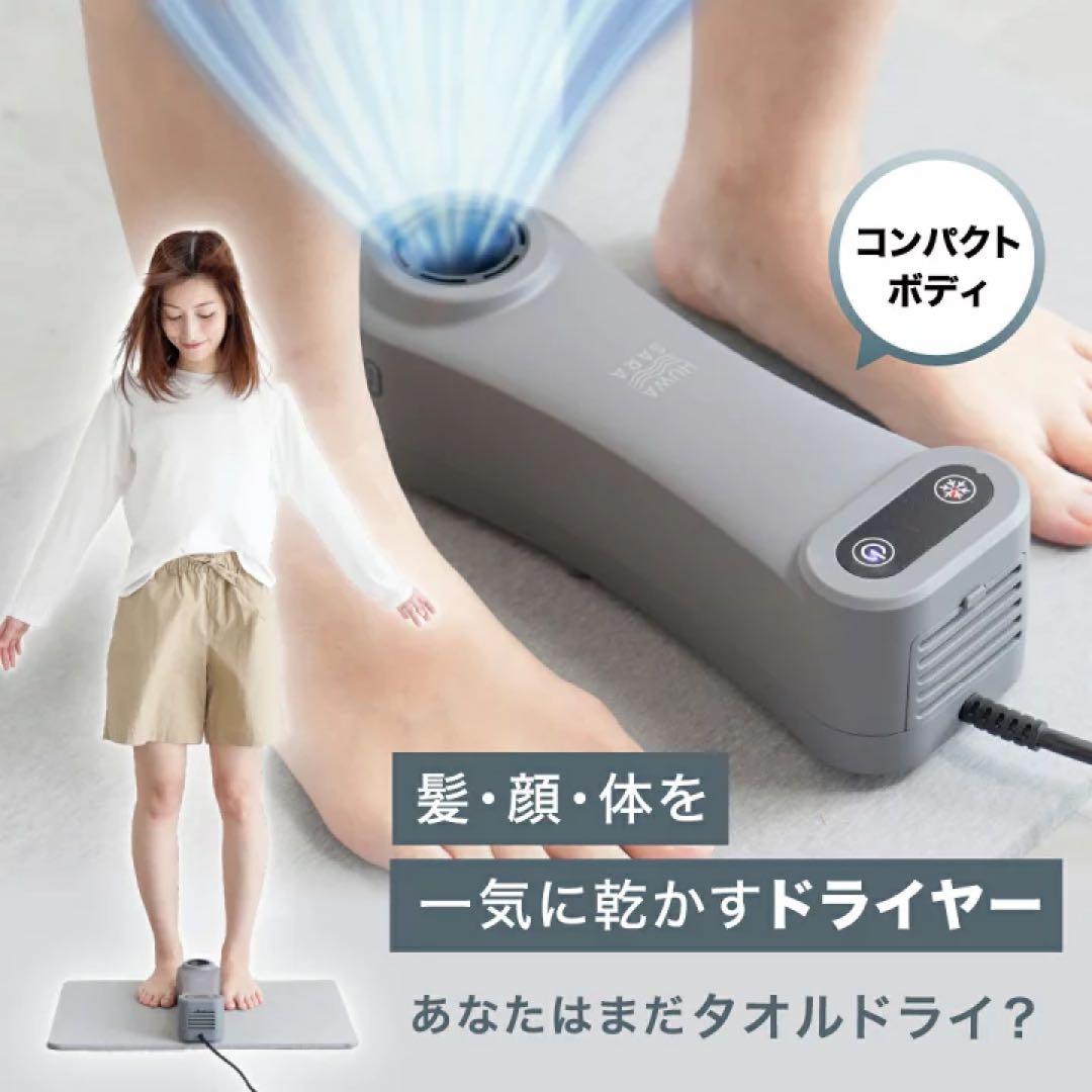 【未使用箱あり】Livinfla HUWASARA コンパクトボディドライヤー