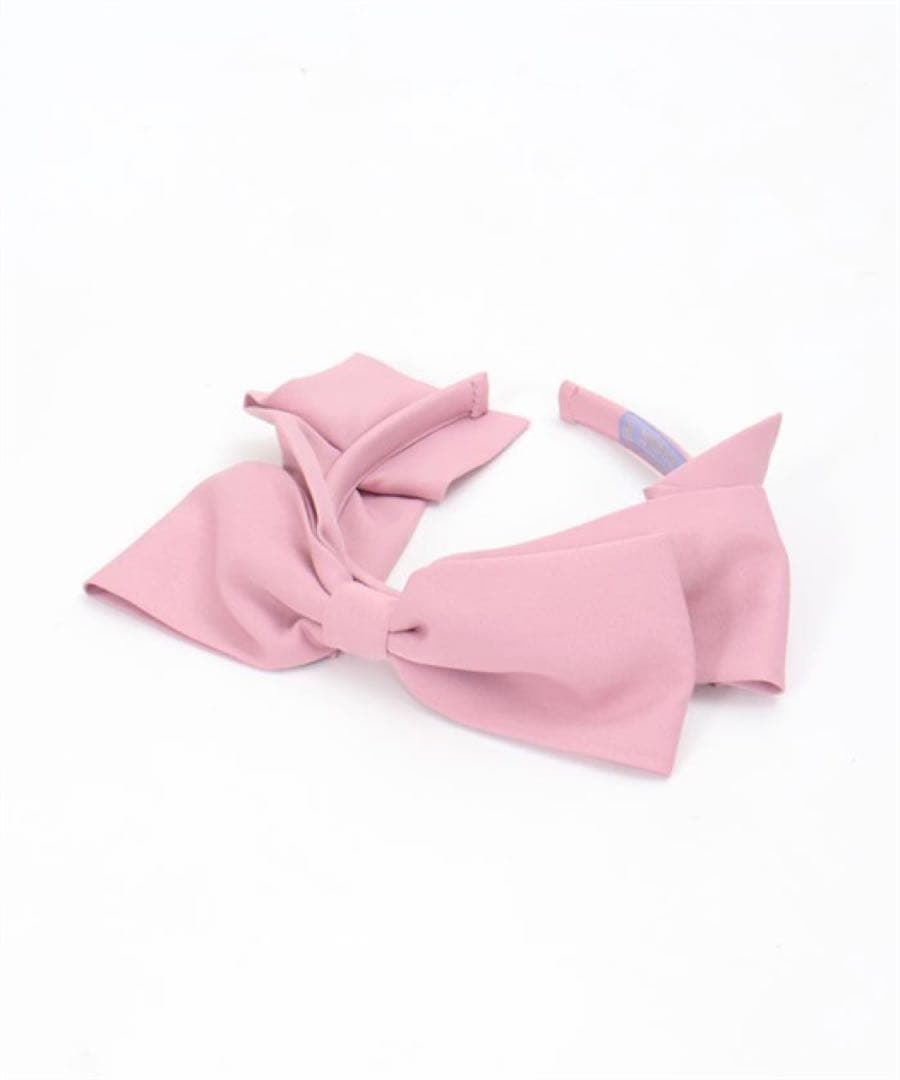 axes femme kawaii青木美沙子 斜めリボンカチューシャ ピンク新品