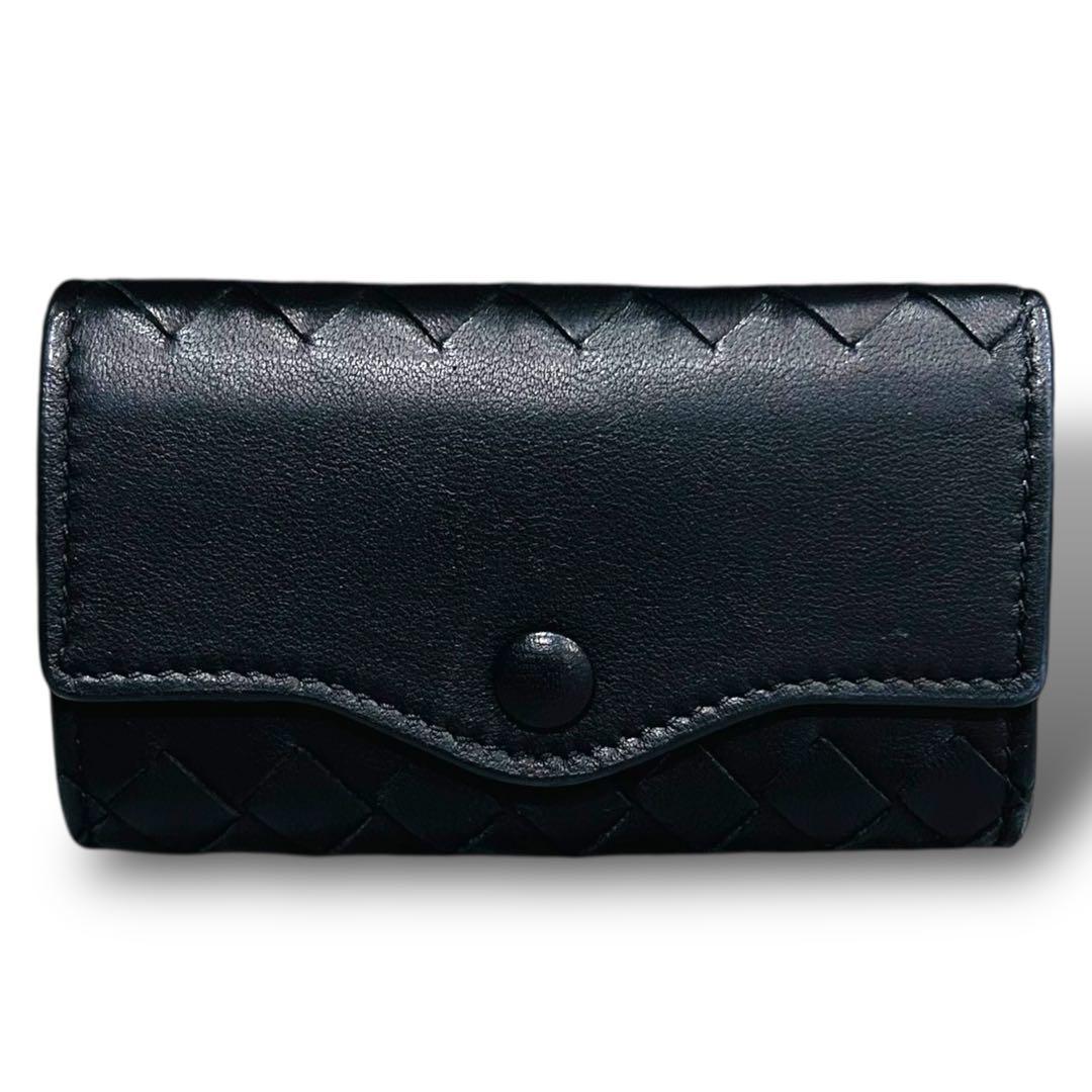 極美品　Bottega Veneta ボッテガ　イントレチャート　キーケース