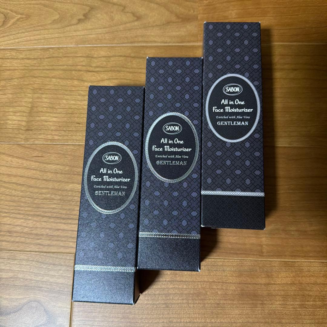 【新品】SABON All in One Face Moisturizer 3個