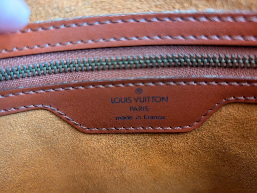 ルイヴィトン　エピ　トートバッグ　サンジャック　茶色