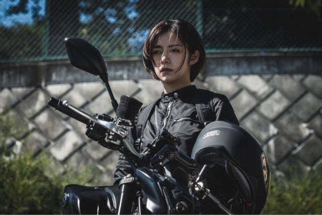 DIESEL ブラック ライダースジャケット