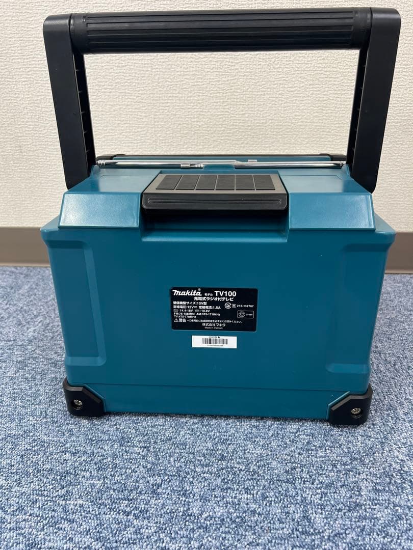 Makita（マキタ）充電式ラジオ付テレビ TV100