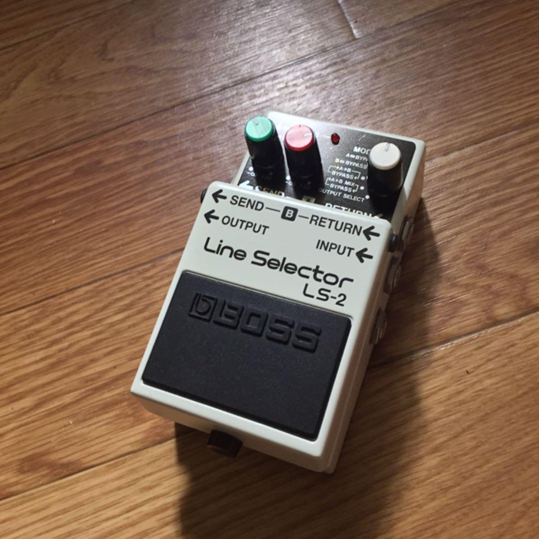 ギター Boss line selector