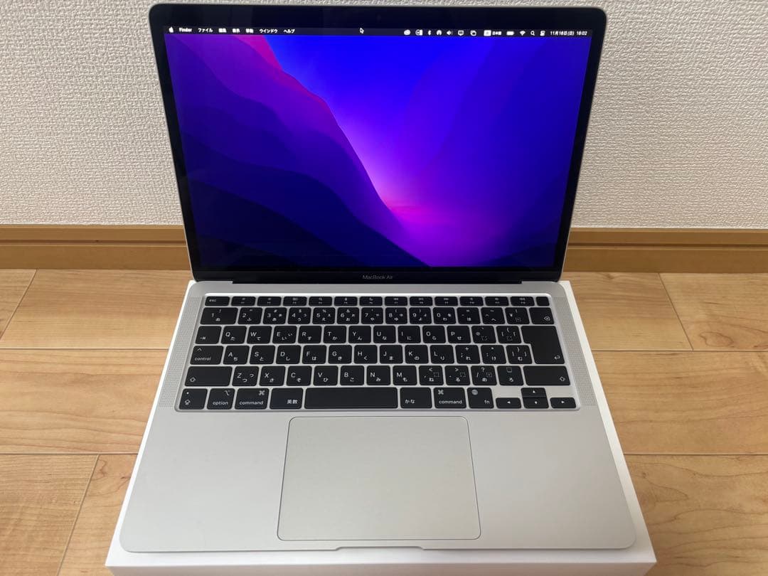 macbook air M1 512GB 16GB シルバー