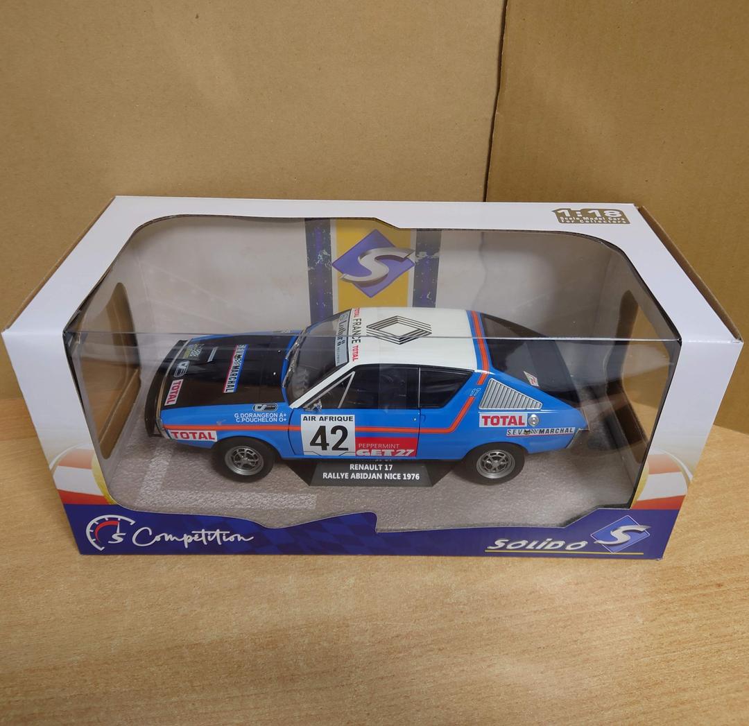 1/18 ルノー 17 ゴルディニ アビジャン ニース 1976 #42 ブルー