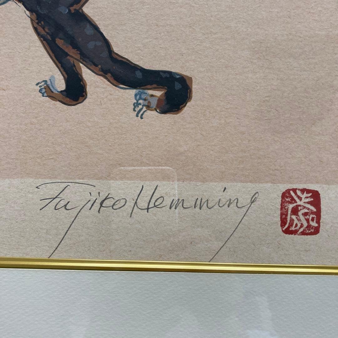 フジ子・ヘミングさん　スウェーデンのクリスマスシルクスクリーン