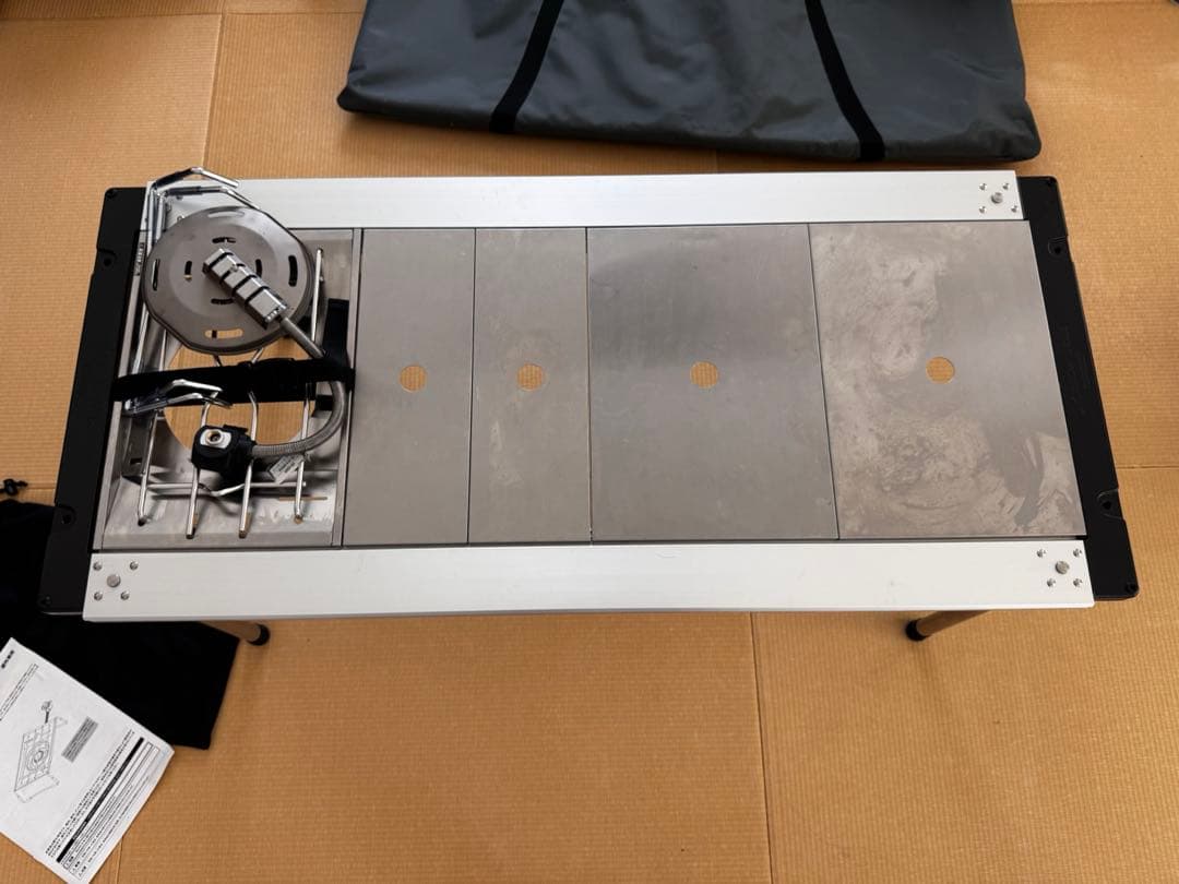 IGT テーブル ロング6種9点セット スノーピーク フラットバーナー