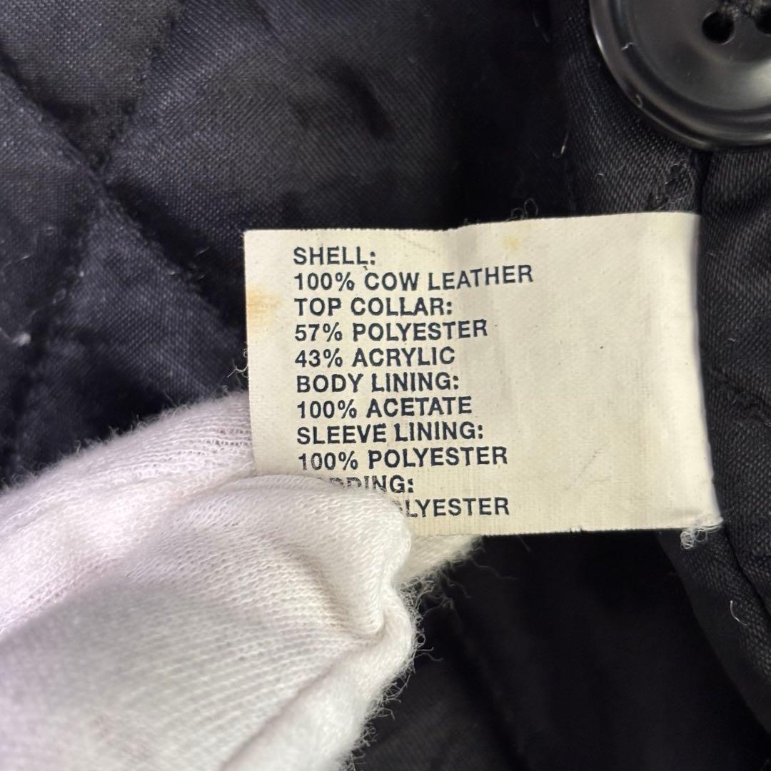 【ああああ】OLDGAP レザージャケット　ダークブラウン　ダメージ加工