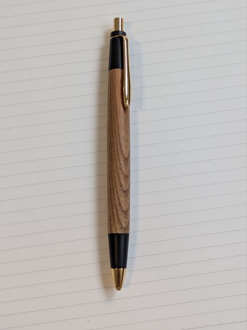 野原工芸　旧型　欅　シャープペンシル