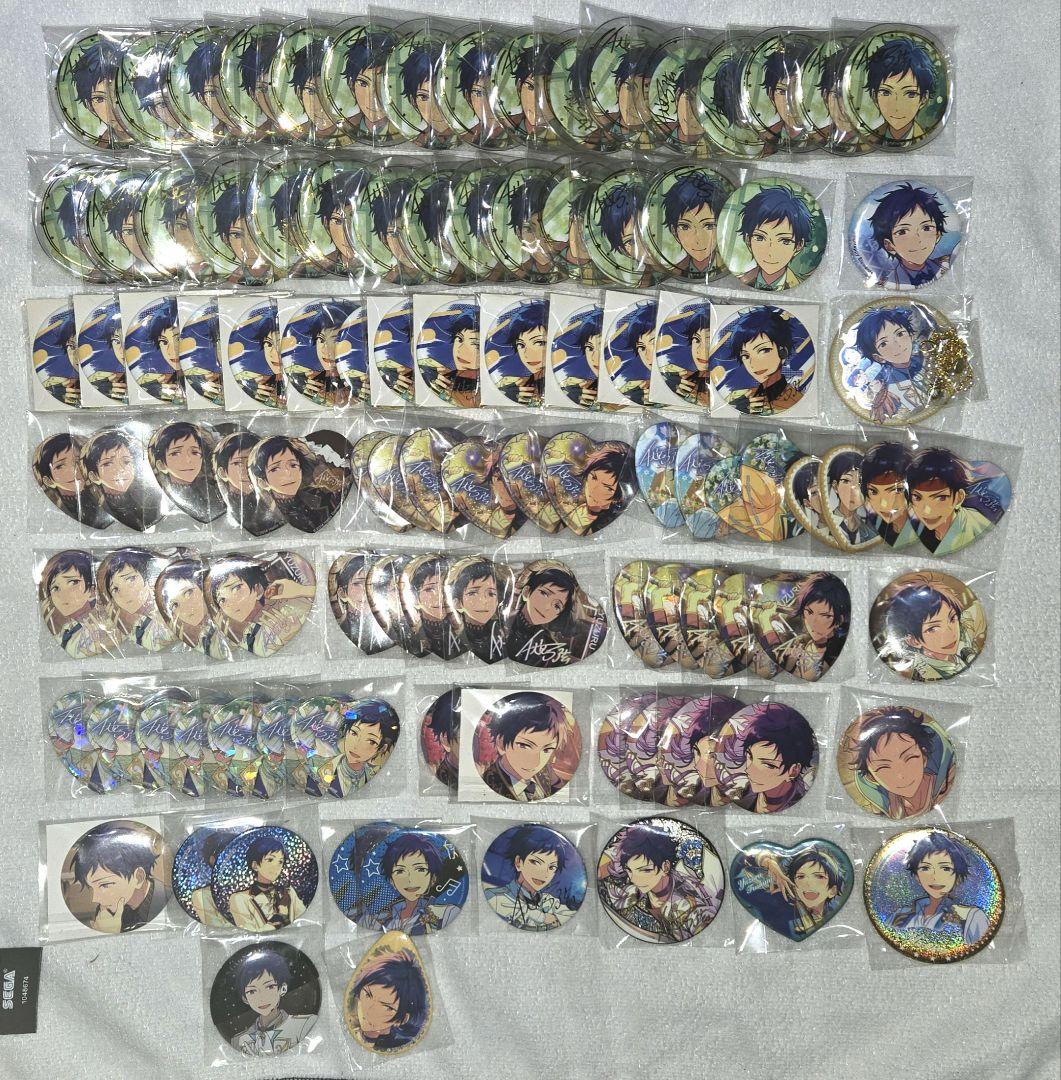 【画像3枚】あんスタ 伏見弓弦 まとめ 缶バッジ 中国 とるパカ イベコレ 流砂