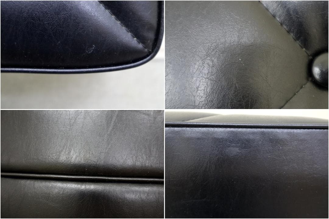 カリモク60 ロクマル オットマン スタンダード ブラック 椅子 スツール