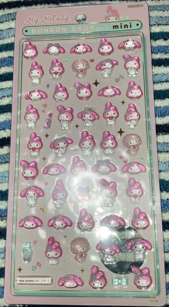 ボンボンドロップシールmini サンリオシリーズセット