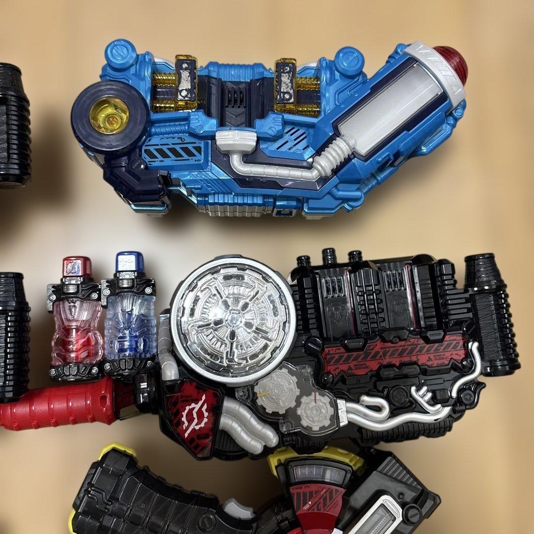 仮面ライダーエグゼイド　ビルド　ゼロワン　電王　ドライバーセット