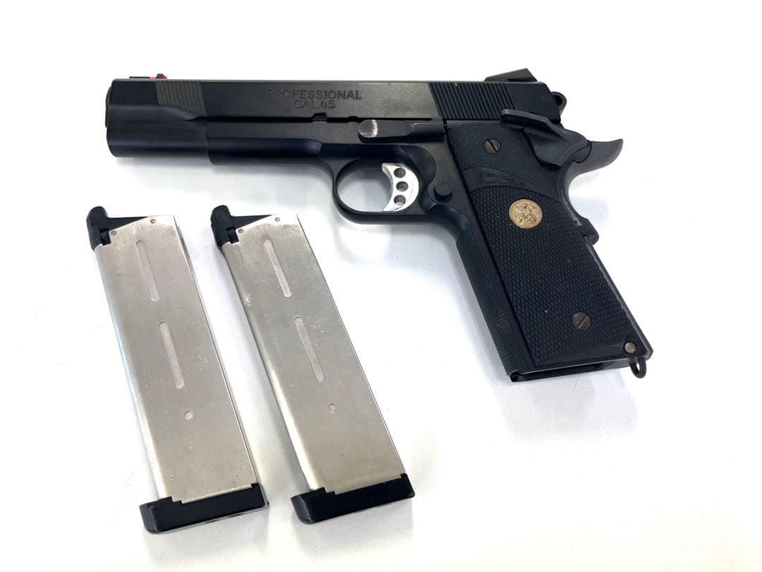 A 東京マルイ プロフェッショナル CAL.45 ガスガン ブラック