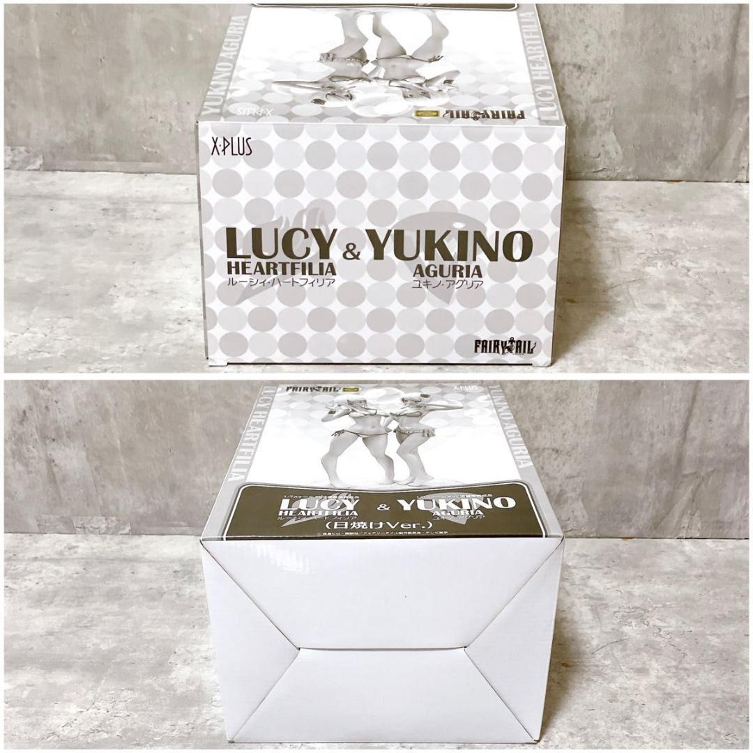 未開封 300個限定 フェアリーテイル ルーシィ＆ユキノ日焼けVer フィギュア