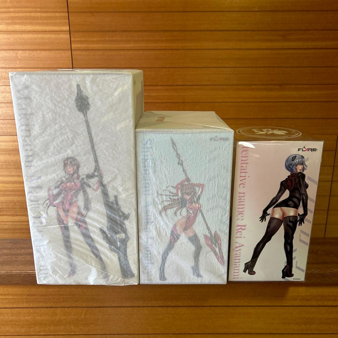 綾波・アスカ・マリ EVASTORE限定版 3体セット ヱヴァンゲリヲン新劇場版