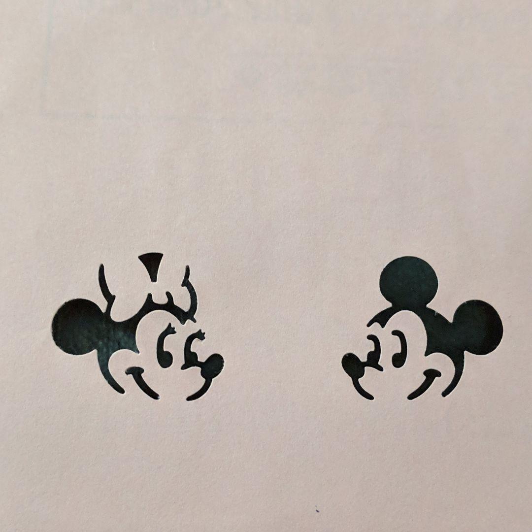 中古　クラフトパンチ　ミッキー　ミニー