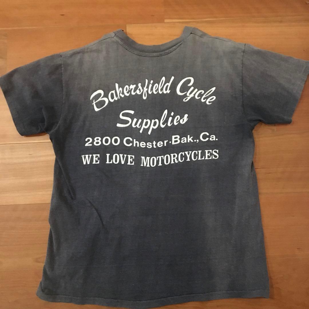70s Harley-Davidson ヴィンテージ　Tシャツ　USA 黒