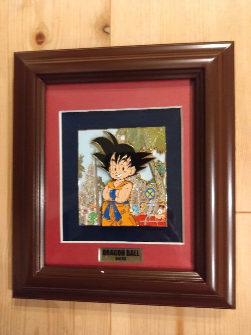 希少！美品！ドラゴンボール メタルレリーフアート　Vol.03