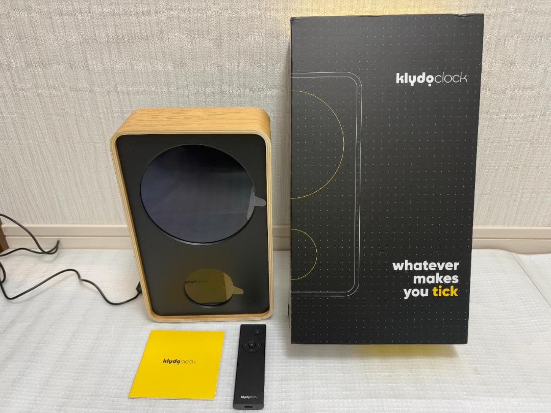 Klydoclock クライドオクロック デジタルアート アナログ時計
