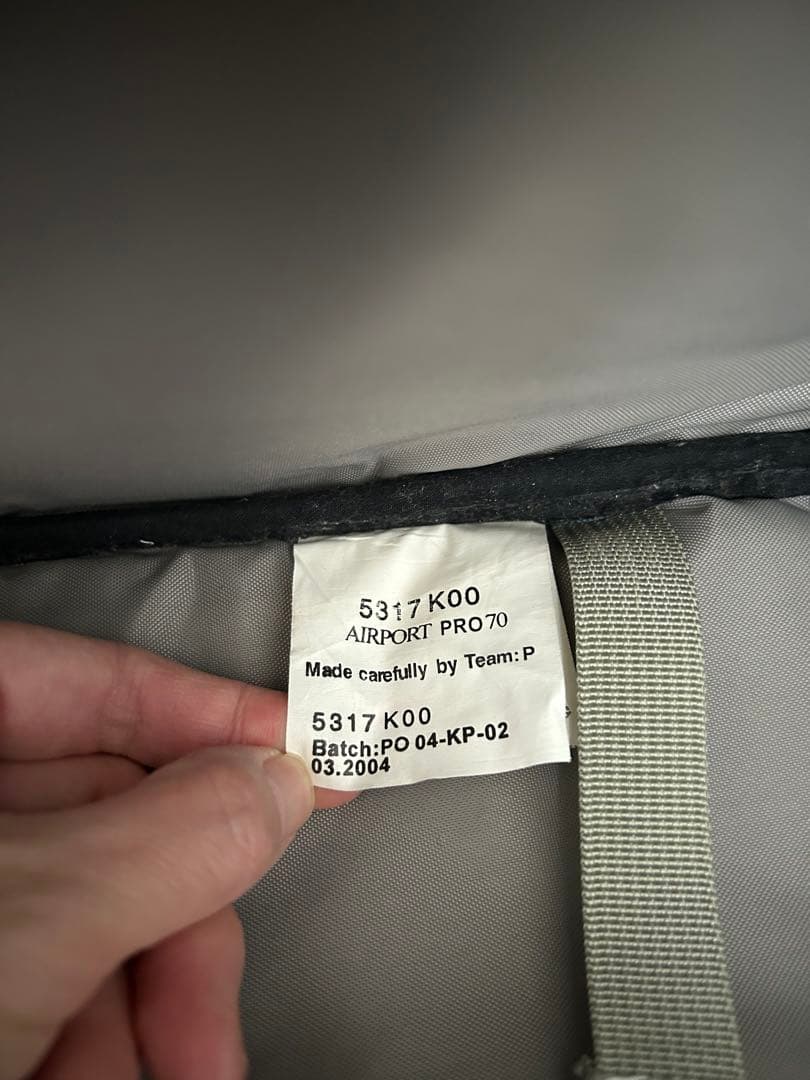 Karrimor カリマー Airport pro70 （希少 廃盤モデル）