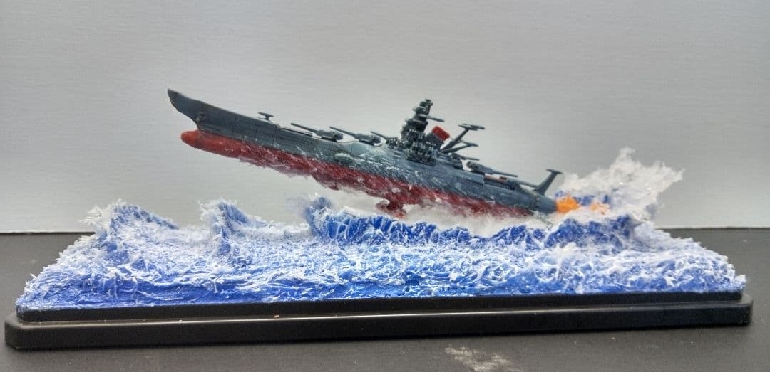 バンダイ.メカコレシリーズ.宇宙戦艦ヤマト2199 ジオラマ 完成品