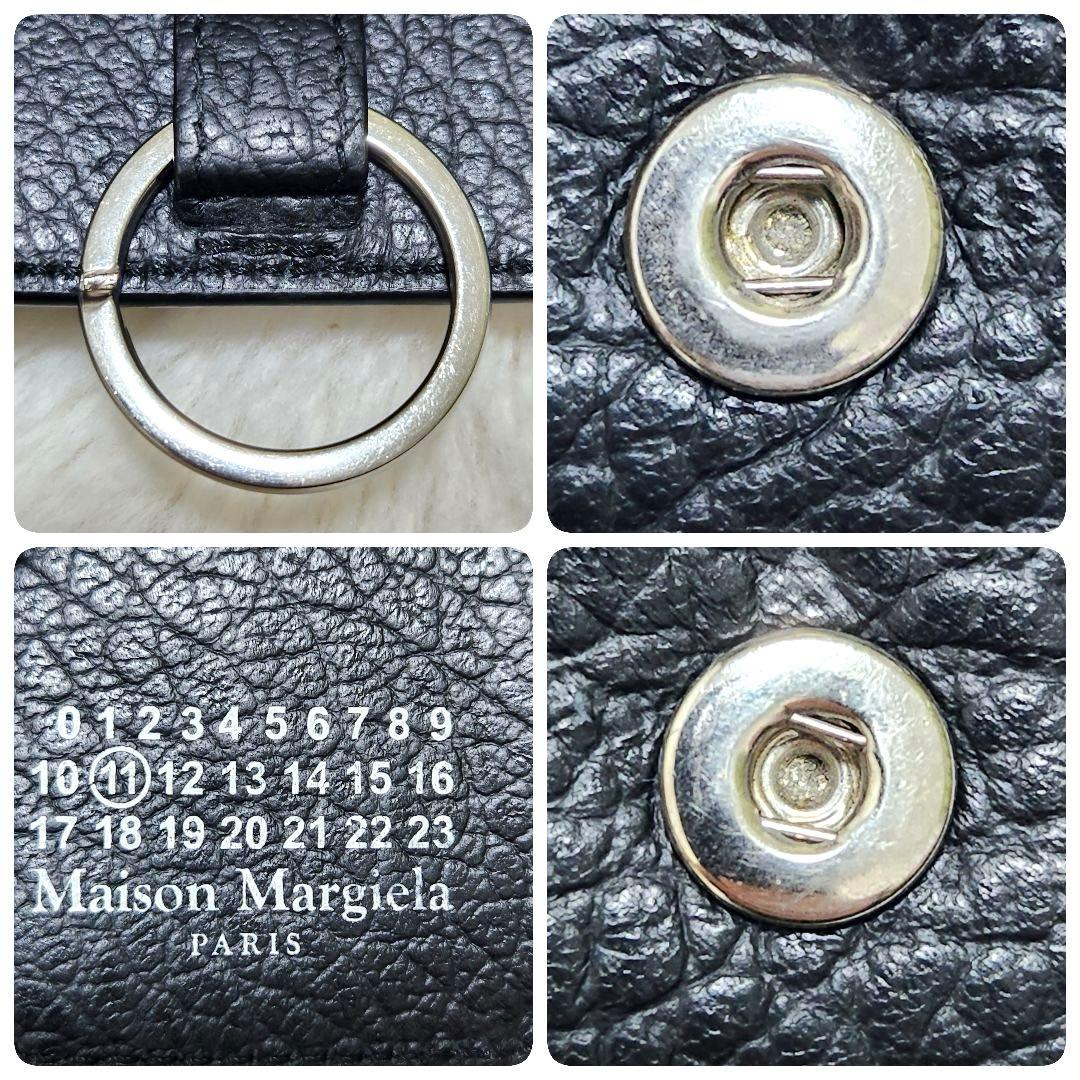 ✨極美品　付属品完備✨マルジェラ　キーケース　キーリング　6連　カレンダー　黒
