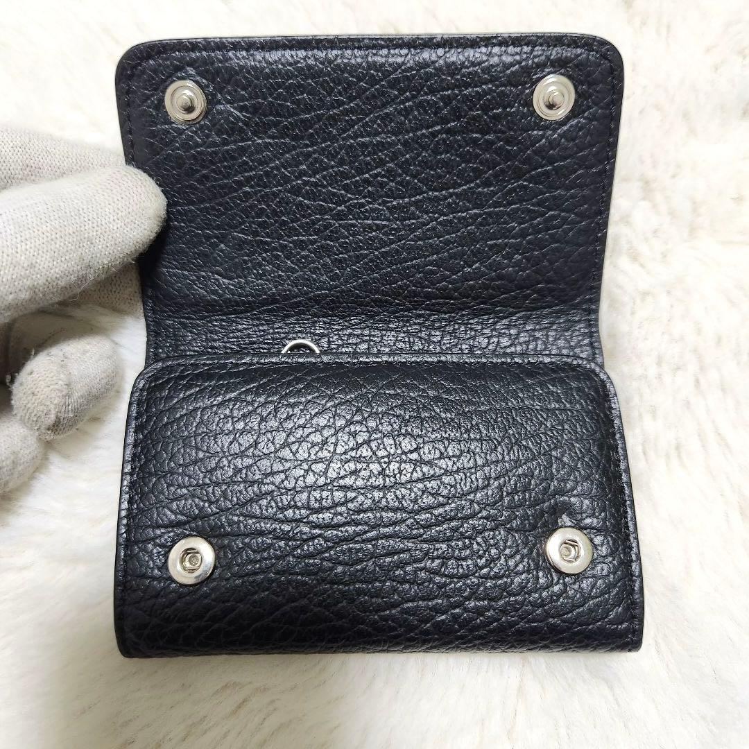 ✨極美品　付属品完備✨マルジェラ　キーケース　キーリング　6連　カレンダー　黒