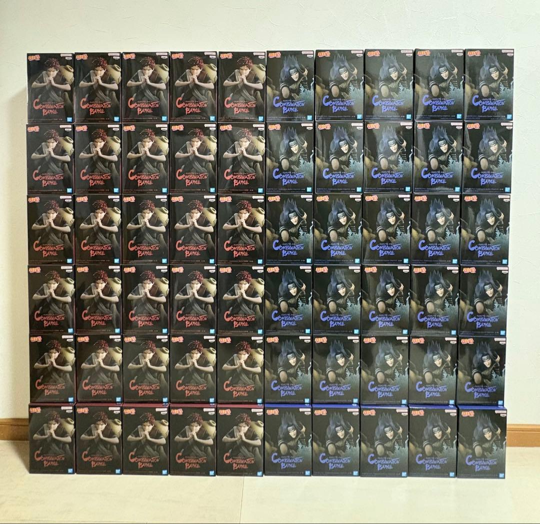 NARUTO Combination Battle うちはサスケ 我愛羅　60個