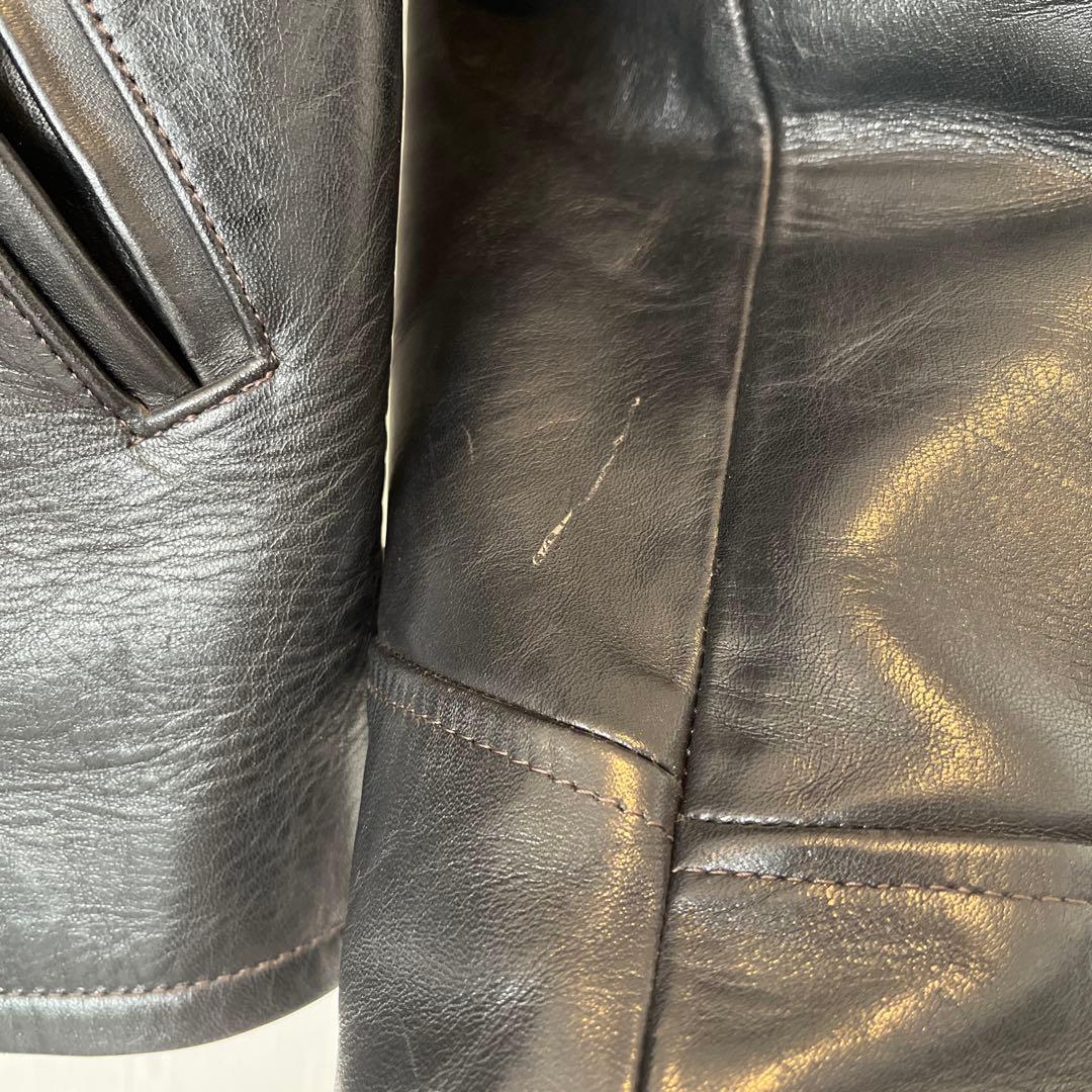 Y’2 LEATHER HVR-42 本革ライダース 40 Lサイズ