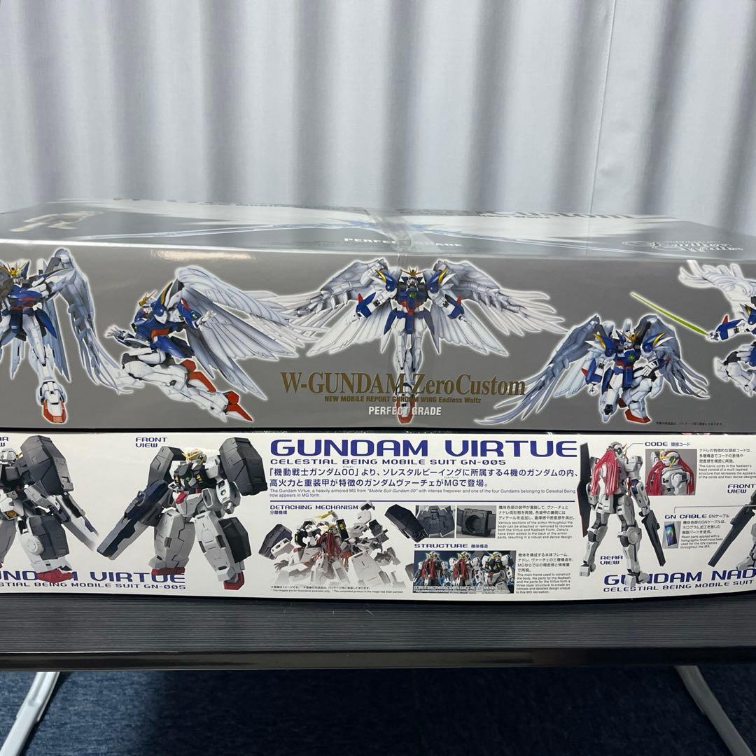 PG 1/60 ウイングガンダムゼロカスタムMG 1/100 ガンダムヴァーチェ