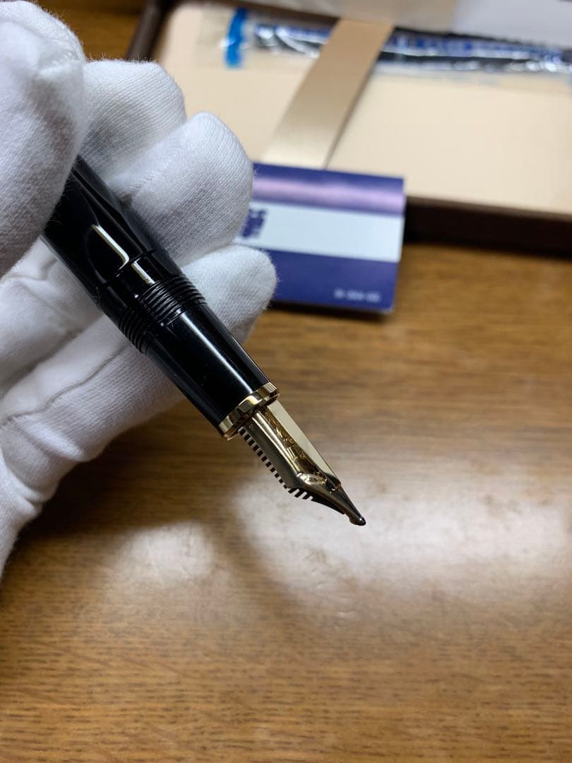 【超希少♪】 セーラー 万年筆 21K 長原宣義作長刀クロスエンペラー