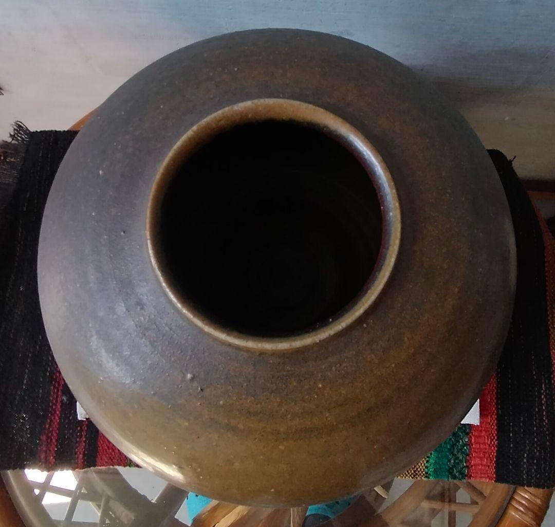 備前焼　大壺