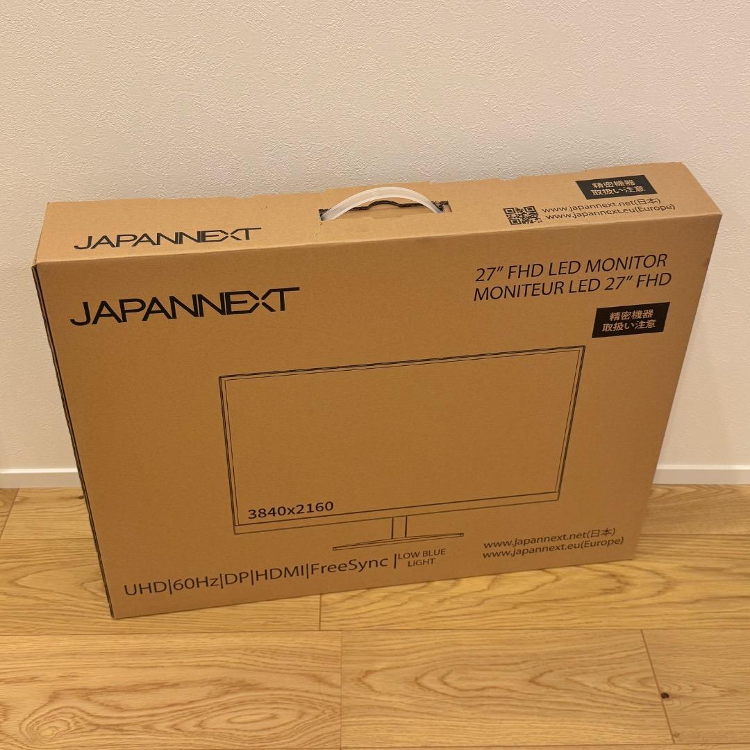 JapanNext JN-V27UHD-IPS-D 4K UHD IPSモニター