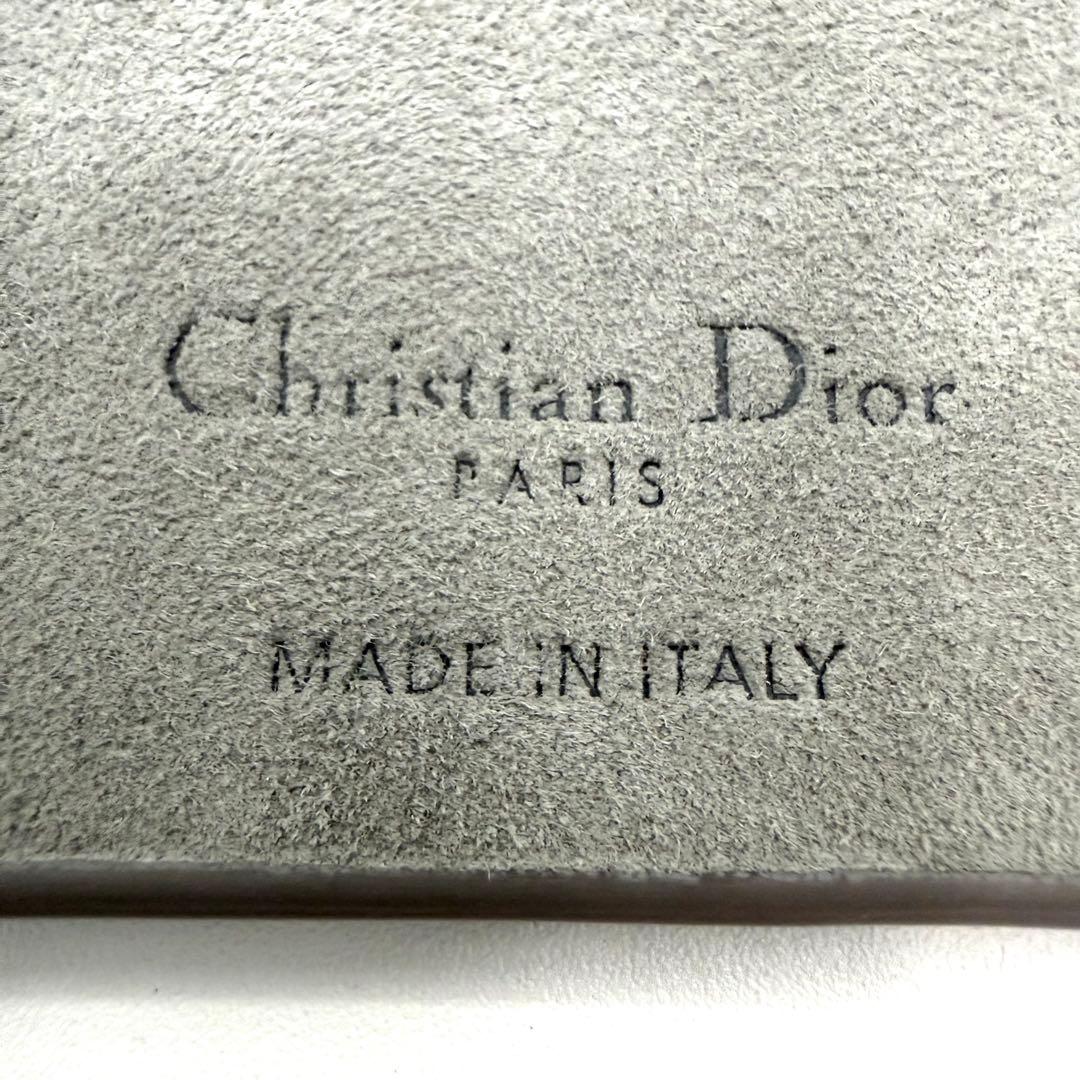 新品・未使用　Christian Dior レザー iPhoneケース グレー