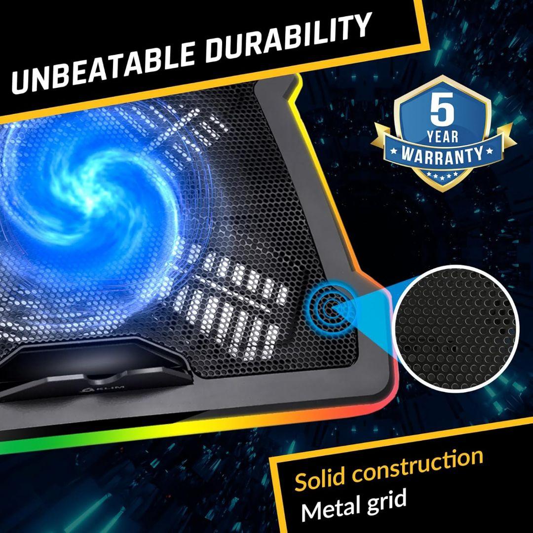 KLIM Ultimate RGB ノートパソコン冷却パッド