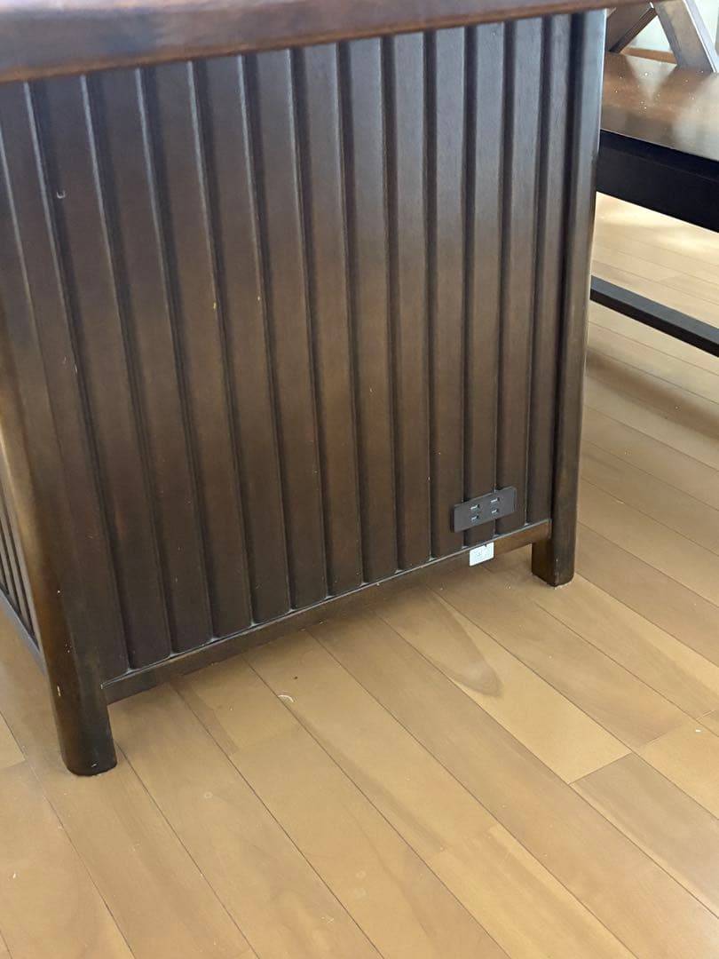 カリモク RUSTIC ダイニングテーブル 囲炉裏 ベンチ　ダイニングチェア