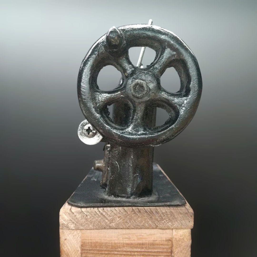 【 アンティーク 】 手動ミシン デザイン 小物入れ インテリア