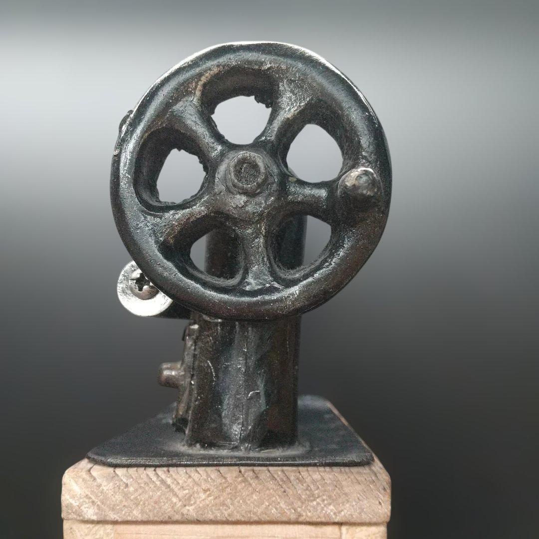 【 アンティーク 】 手動ミシン デザイン 小物入れ インテリア