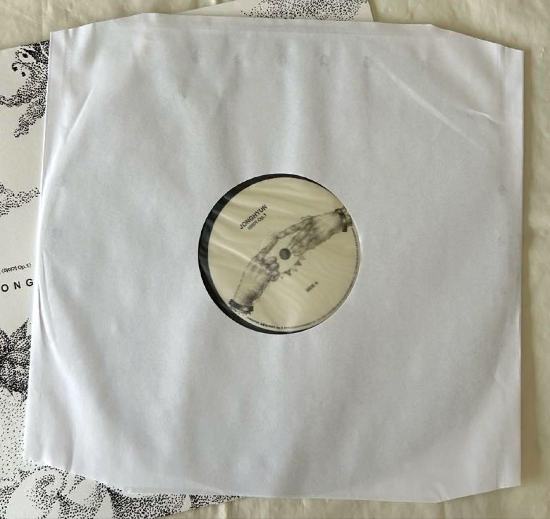 ジョンヒョン　Op.1 小品集　レコード　LP SHINee レア　ソロ
