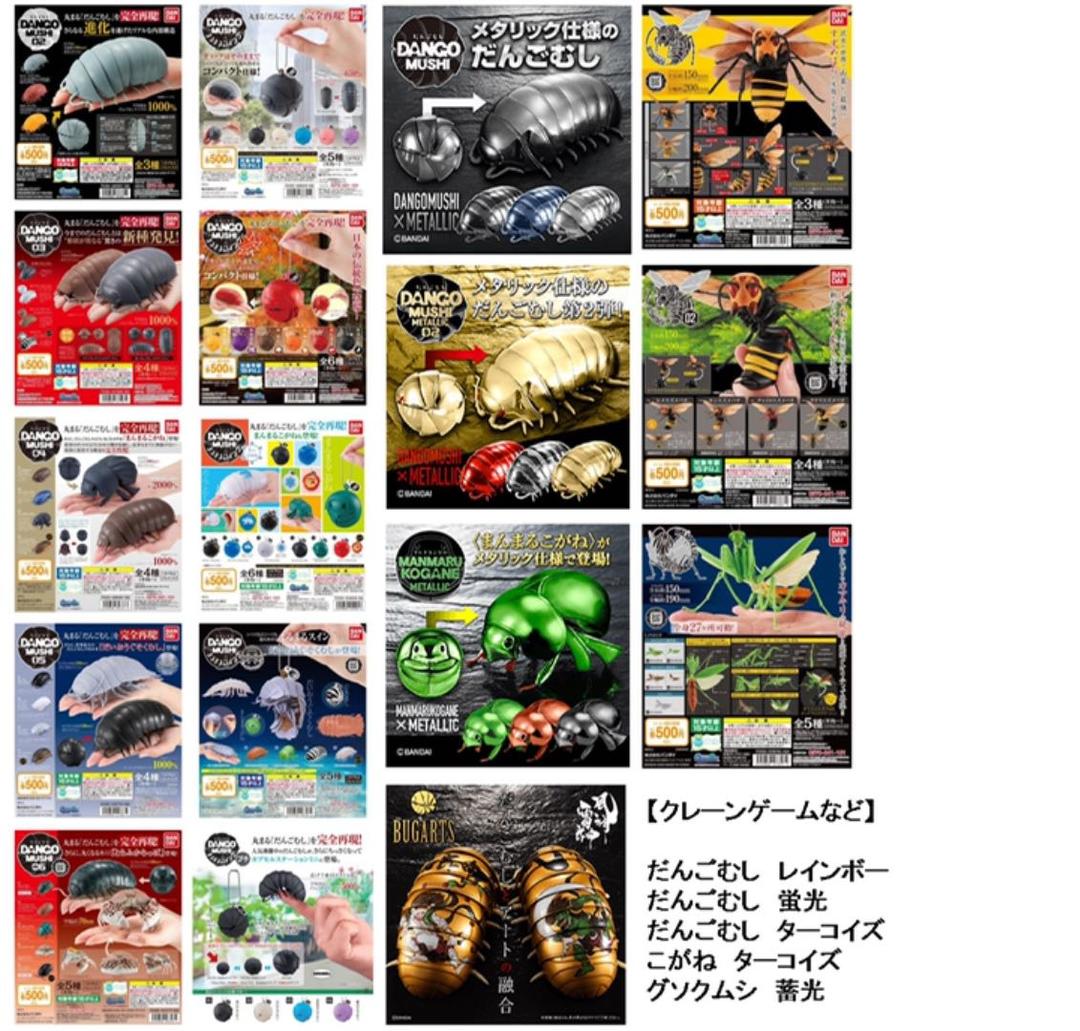 【まとめ売りのみ‼️】だんごむし　すずめばち　かまきり　多数