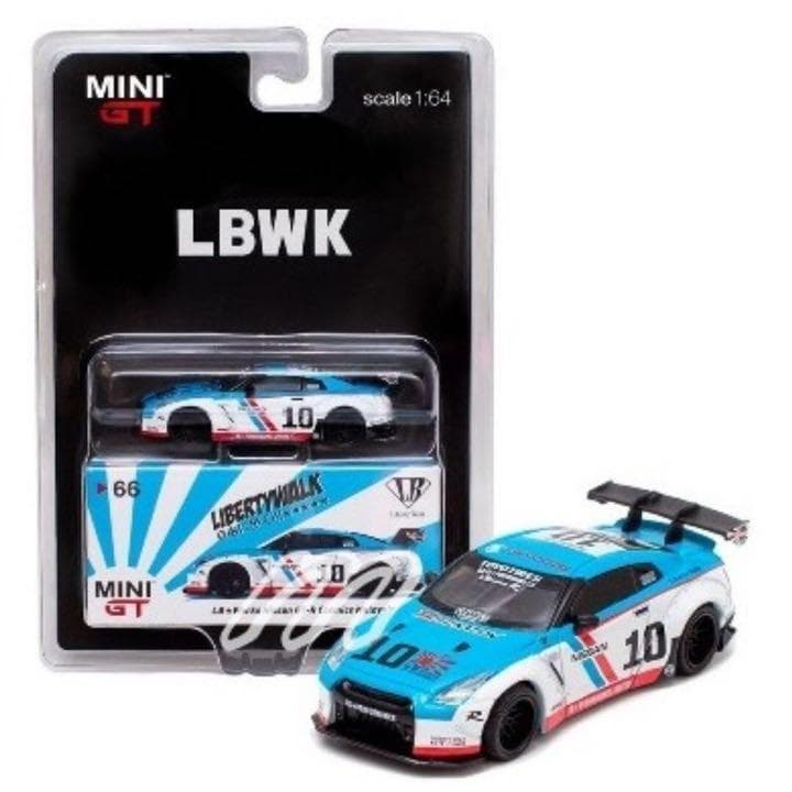 MINI GT 1/64 LB★WORKS 日産 GT-R R35 BREカラー